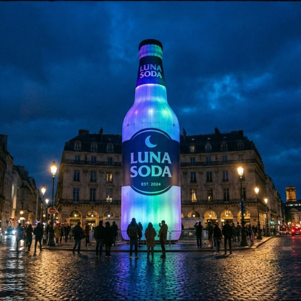 Inflatable Bottle Replica 8