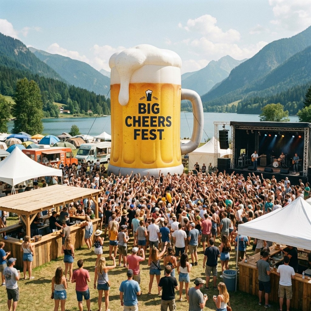 Inflatable Bottle Replica 19
