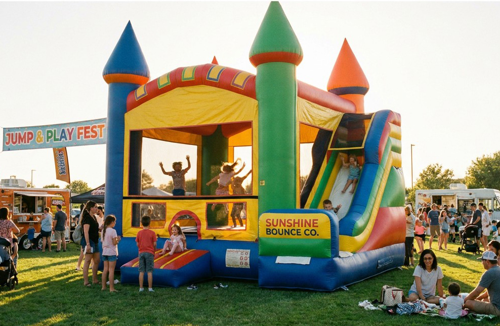 Inflatable Bounce House 10