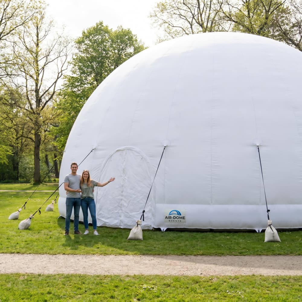 Inflatable Dome Tent 8