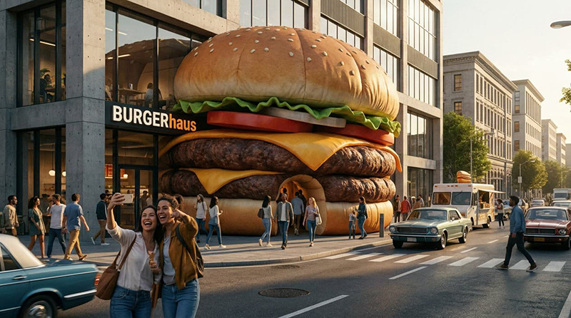 Inflatable Food Replica 65