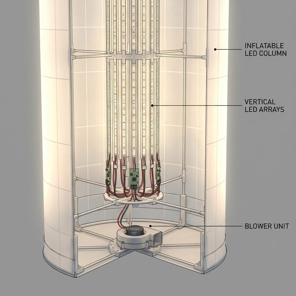 Inflatable Light Column 8