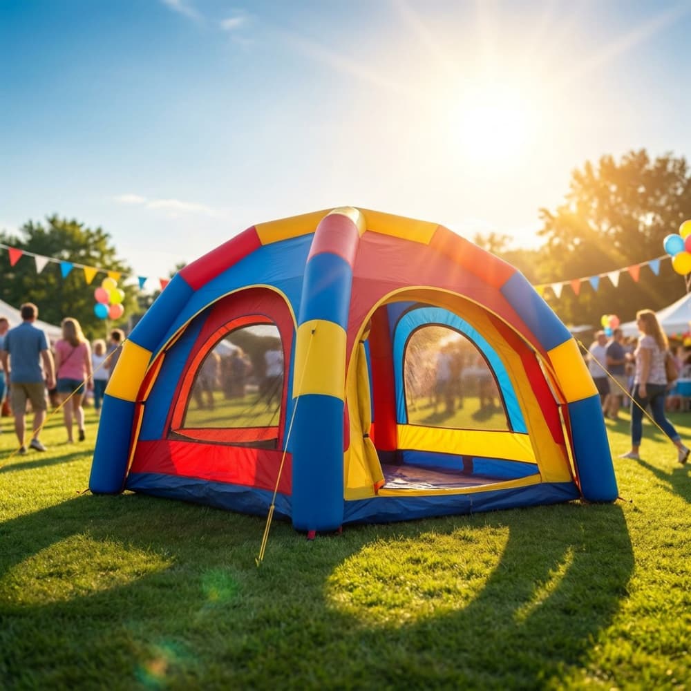 Inflatable Spider Tent 9