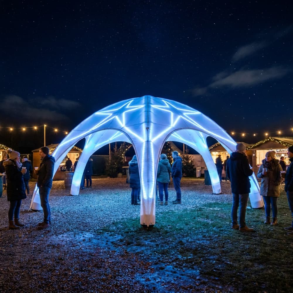 Inflatable Spider Tent 15