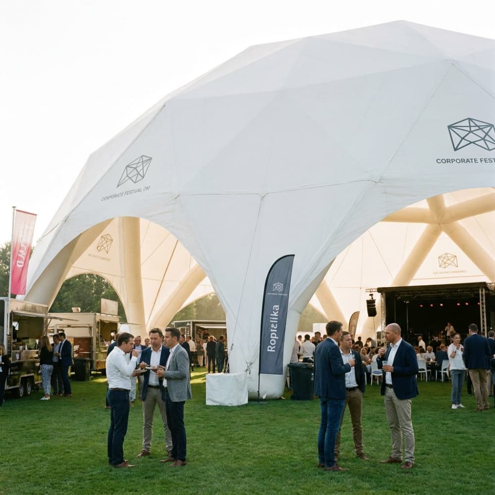 Inflatable Spider Tent 18