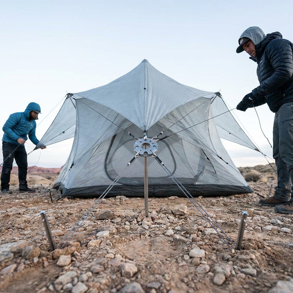 Inflatable Spider Tent 19
