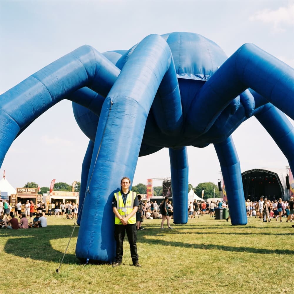Inflatable Spider Tent 21