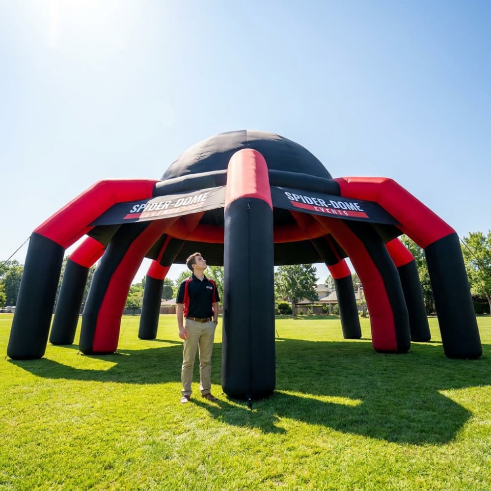 Inflatable Spider Tent 22